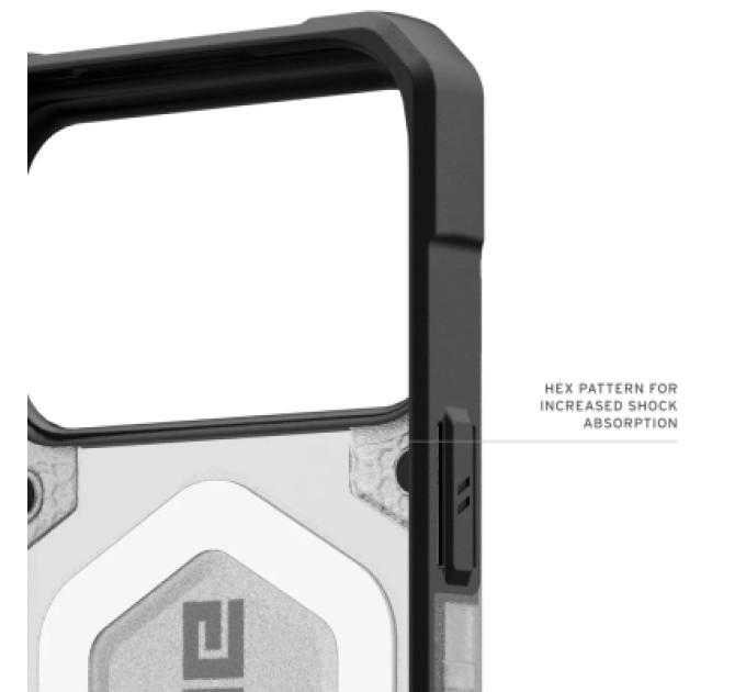 UAG Чохол до мобільного телефона UAG Pathfinder Clear MagSafe iPhone 17 Pro Max Ice/Silver (114552114333)