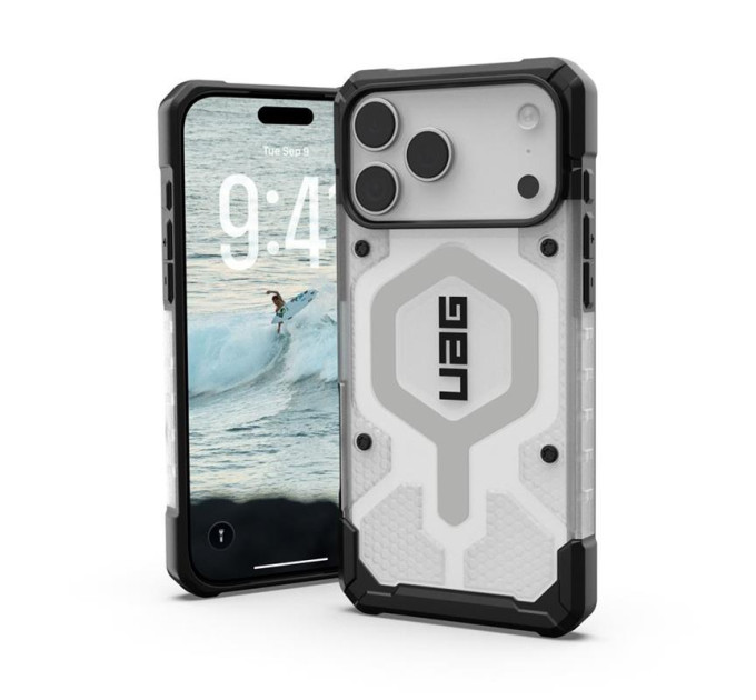 UAG Чохол до мобільного телефона UAG Pathfinder Clear MagSafe iPhone 17 Pro Max Ice/Silver (114552114333)