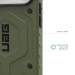 UAG Чохол до мобільного телефона UAG Pathfinder MagSafe iPhone 17 Pro Max Olive (114549117272)