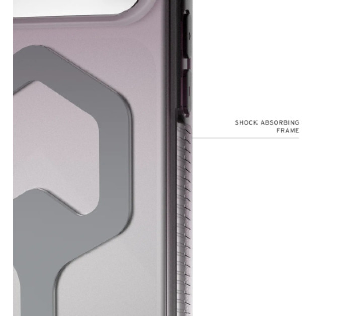 UAG Чохол до мобільного телефона UAG Plyo MagSafe iPhone 17 Pro Max Black/Clear Ombre (11453011404G)