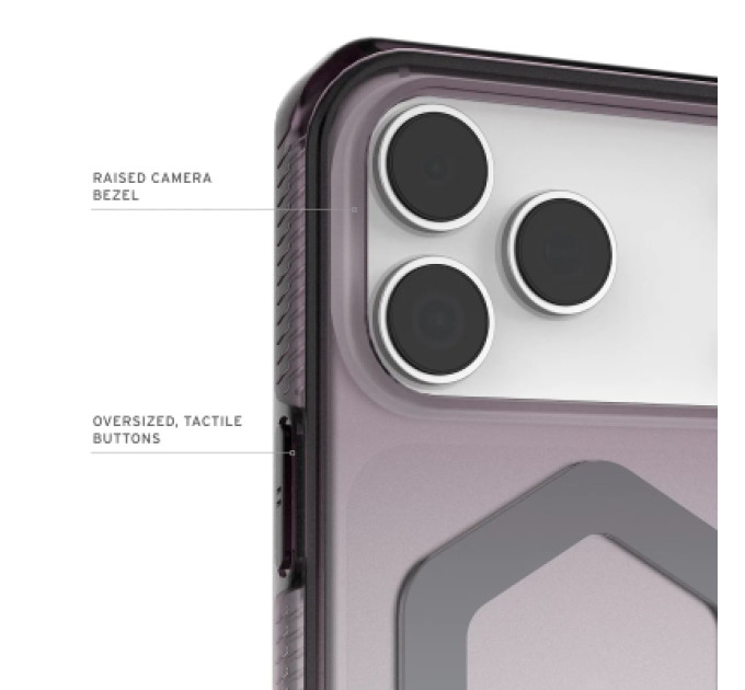 UAG Чохол до мобільного телефона UAG Plyo MagSafe iPhone 17 Pro Max Black/Clear Ombre (11453011404G)