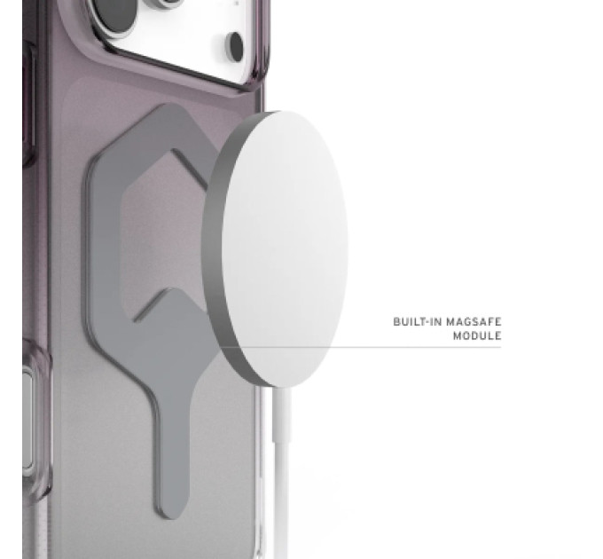 UAG Чохол до мобільного телефона UAG Plyo MagSafe iPhone 17 Pro Max Black/Clear Ombre (11453011404G)