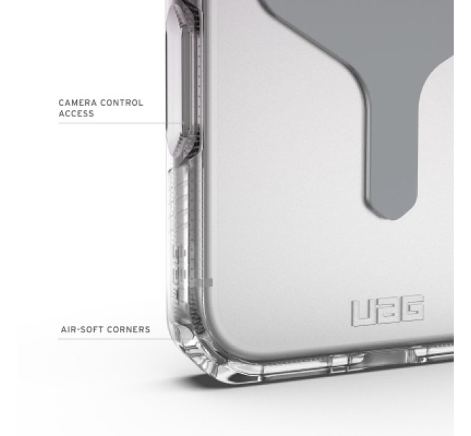 UAG Чохол до мобільного телефона UAG Plyo MagSafe iPhone 17 Pro Max Black/Clear Ombre (11453011404G)