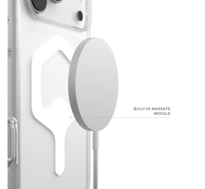 UAG Чохол до мобільного телефона UAG Plyo MagSafe iPhone 17 Pro Max Ice/White (114530114341)