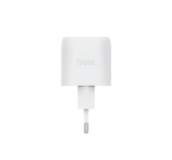 Trust Зарядний пристрій Trust USB-C PD30W GaN white (25520_TRUST)