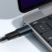 Baseus Перехідник USB 3.1 M to USB-C F black Baseus (ZJJQ000101)