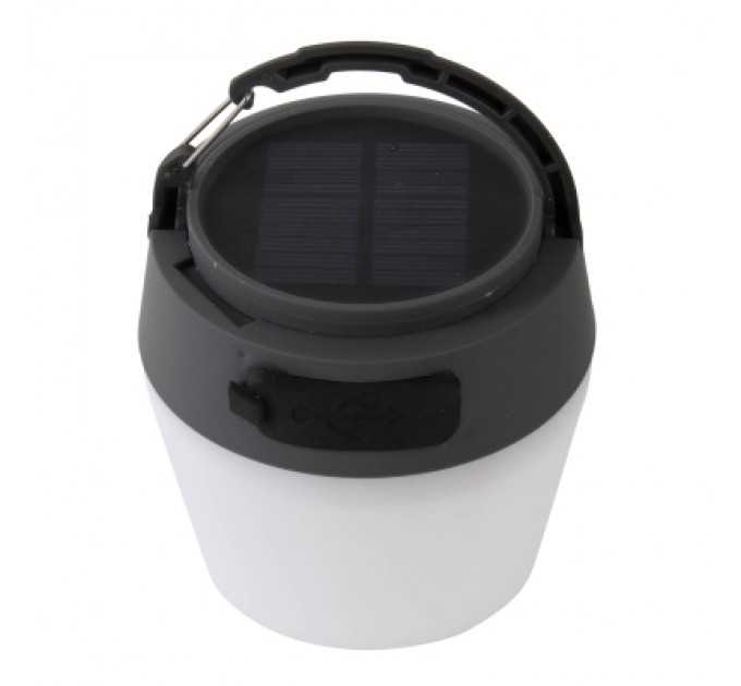 Ліхтар Bo-Camp Wega Powerbank Solar 180 Lumen White/Grey/Black (5818735)