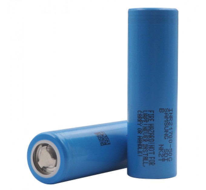 Акумулятор 21700 Li-Ion 5500mAh 3.6V 30A JHY (INR21700-50P)