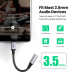 Ugreen Перехідник USB-C to 3.5mm F 0.10m AV161 Ugreen (80154)