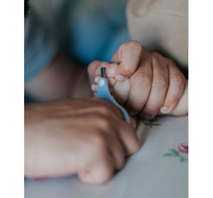 Набір для догляду за дитиною Suavinex ножиці блакитні (308574/2)