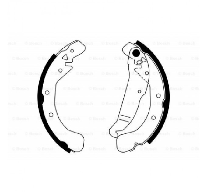 Гальмівні колодки Bosch 0 986 487 554