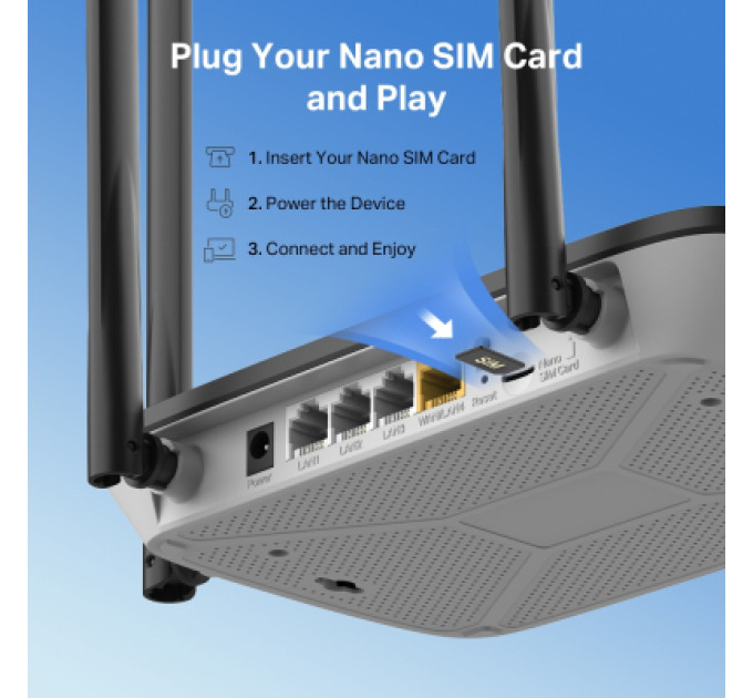 Mercusys Маршрутизатор Mercusys MB115-4G