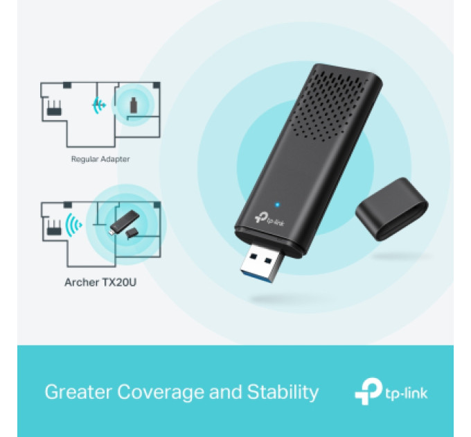 TP-Link Мережева карта Wi-Fi TP-Link Archer TX20U (ARCHER-TX20U)