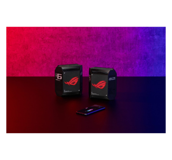 ASUS Точка доступу Wi-Fi ASUS ROG Rapture GT6 2pcs (90IG07F0-MU9A20)