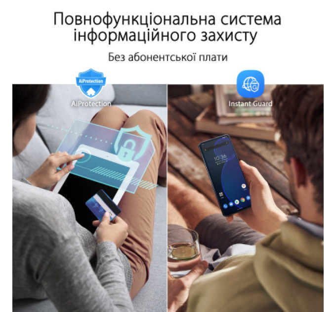 ASUS Точка доступу Wi-Fi ASUS ROG Rapture GT6 2pcs (90IG07F0-MU9A20)