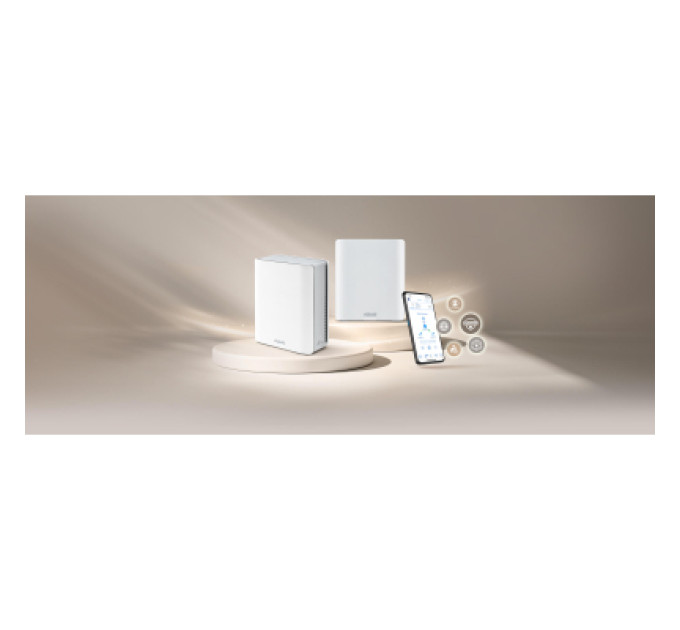 ASUS Точка доступу Wi-Fi ASUS ZenWiFi BT8 2pcs (90IG0930-MO3B20)