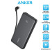 Anker Батарея універсальна Anker 10000mAh, 22.5W, Built-In USB-C Cable, black (A110DH11)