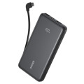 Anker Батарея універсальна Anker 10000mAh, 22.5W, Built-In USB-C Cable, black (A110DH11)