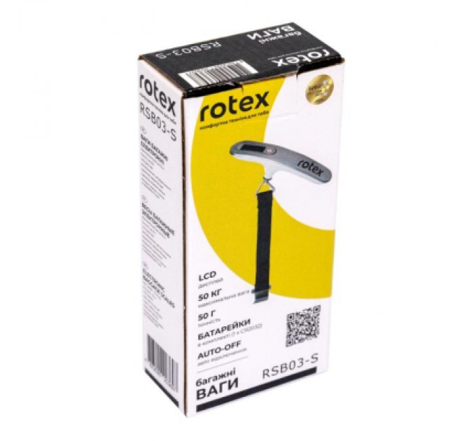 Ваги для багажу Rotex RSB03-S