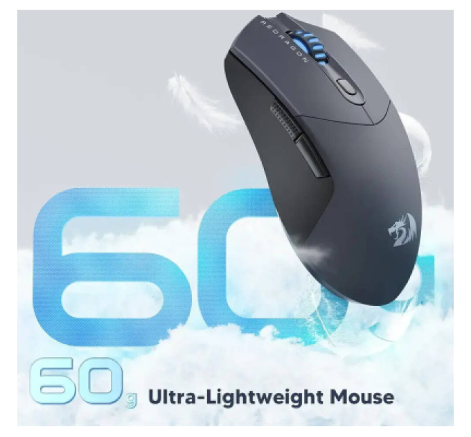 Redragon Мишка Redragon M917GB ST4R Pro Wireless/Bluetooth Black (72209)
