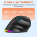 Meetion Мишка Meetion BTM010R RGB Bluetooth/Wireless Black (MT-BTM010R-A)