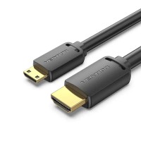 Кабель мультимедійний HDMI A to HDMI C (mini), 1.5m V2.0 4K 60Hz 18Gbps HDR Dolby Vention (AGHBG)
