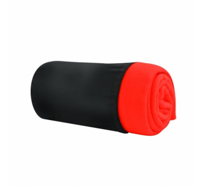 Плед Bergamo флісовий Warm у чохлі 150 х 180 см Червоний (202311pl-02)