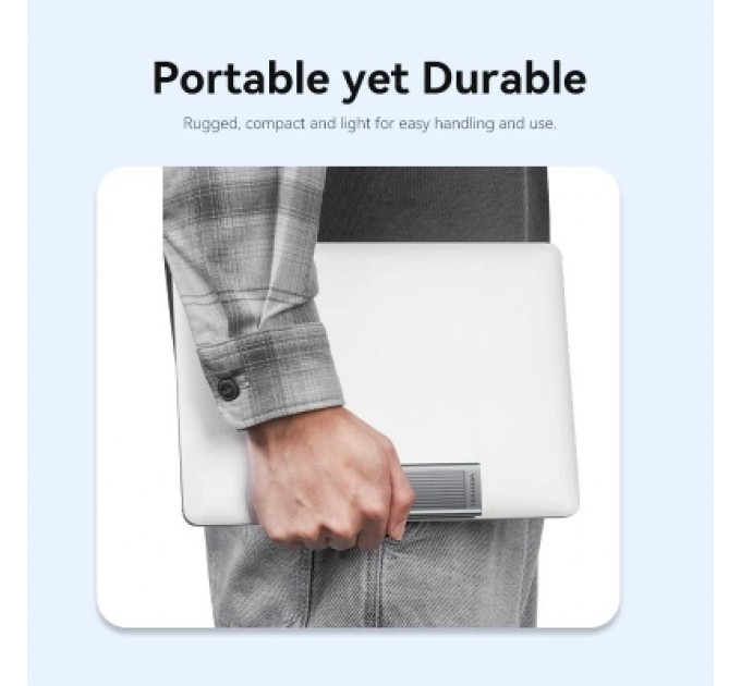 Кишеня зовнішня Vention SSD M.2 (NVME) M-key USB Type-C 3.2 10Gbps Heat Sink Aluminum (KPKH0)