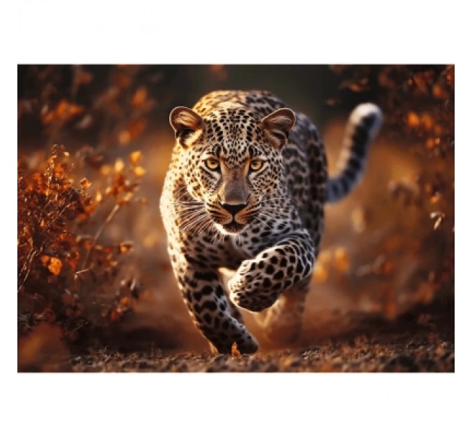 Пазл Trefl Premium Дикий леопард 1000 елементів (5900511108187)