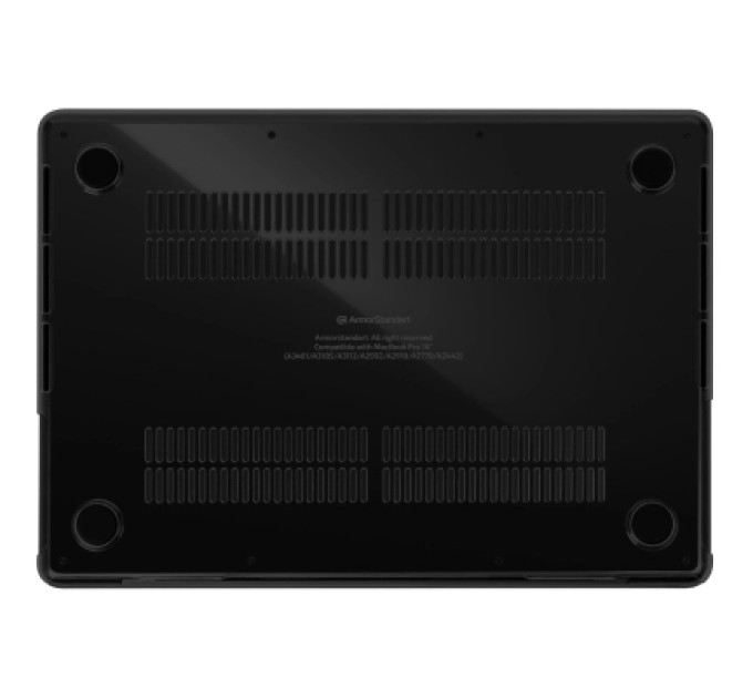 Armorstandart Чохол до ноутбука Armorstandart 15.3" MacBook Air M4/M3/M2 (A3241/A3114/A2941) Black Crystal (ARM79444)