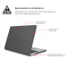 Armorstandart Чохол до ноутбука Armorstandart 13.6" MacBook Air M4/M3/M2 (A3240/A3113/A2681) Black Matte Shell (ARM80470)
