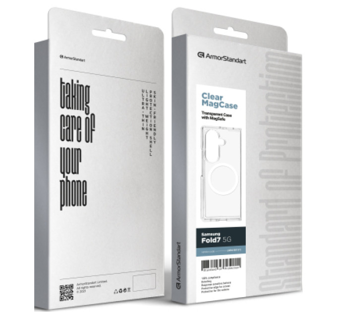 Armorstandart Чохол до мобільного телефона Armorstandart Clear MagCase Samsung Fold7 5G Transparent (ARM88137)