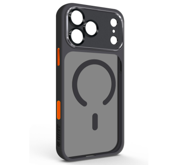 Armorstandart Чохол до мобільного телефона Armorstandart Unit-C MagCase SE Apple iPhone 17 Pro Max Black Orange (ARM86322)