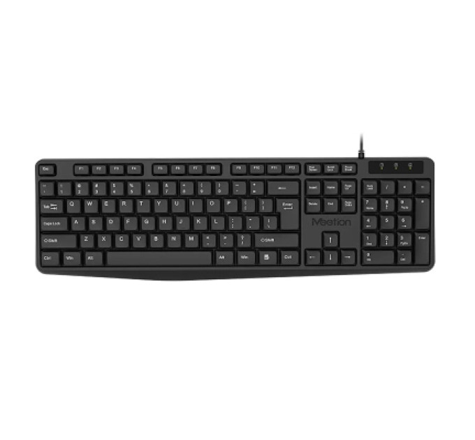Meetion Клавіатура Meetion K200 USB UA Black (MT-K200-A-RUA)