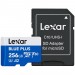 Карта пам’яті MICRO SDXC 256GB UHS-I W/A LMSBLPL256G-BNANG LEXAR