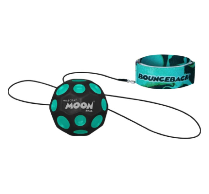 Waboba М'яч дитячий Waboba AZ-330-B Bounceback x Returning moon in Blister (Blue) (840001933026)