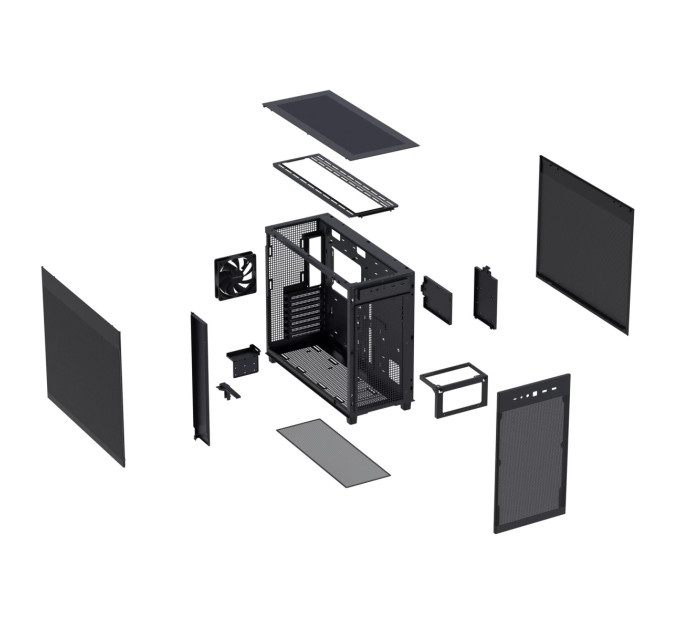 ASUS Корпус Asus Prime AP303 Mesh Black (90DC00V0-B39000)