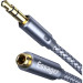 Essager Кабель мультимедійний 3.5mm F to 3.5mm M 2.0m Essager (EYPY35-MYA0G)