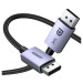 Ugreen Кабель мультимедійний DisplayPort M to DisplayPort M 2.0m 16K DP118 black Ugreen (15384)