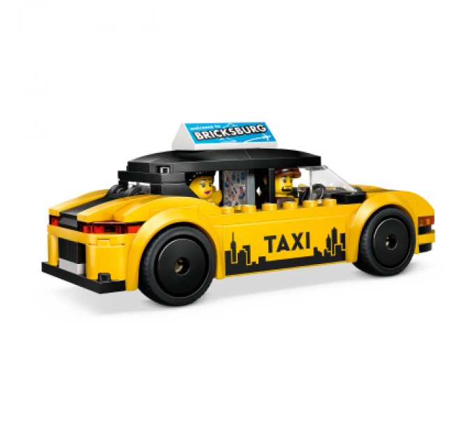 Конструктор LEGO City Жовте таксі (60487)