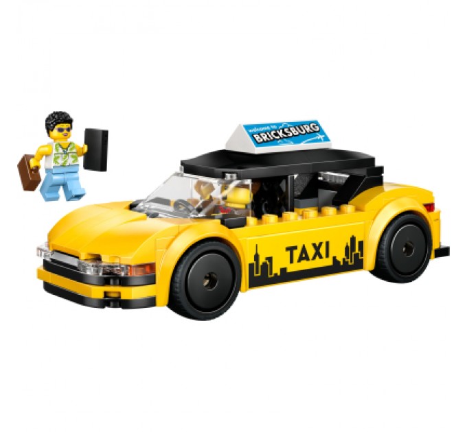 Конструктор LEGO City Жовте таксі (60487)