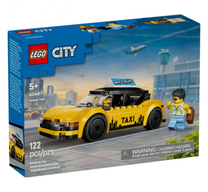 Конструктор LEGO City Жовте таксі (60487)