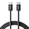 Baseus Дата кабель USB-C to USB-C 2.0m 100W (20V/5A) black Baseus (P10381400112-00)