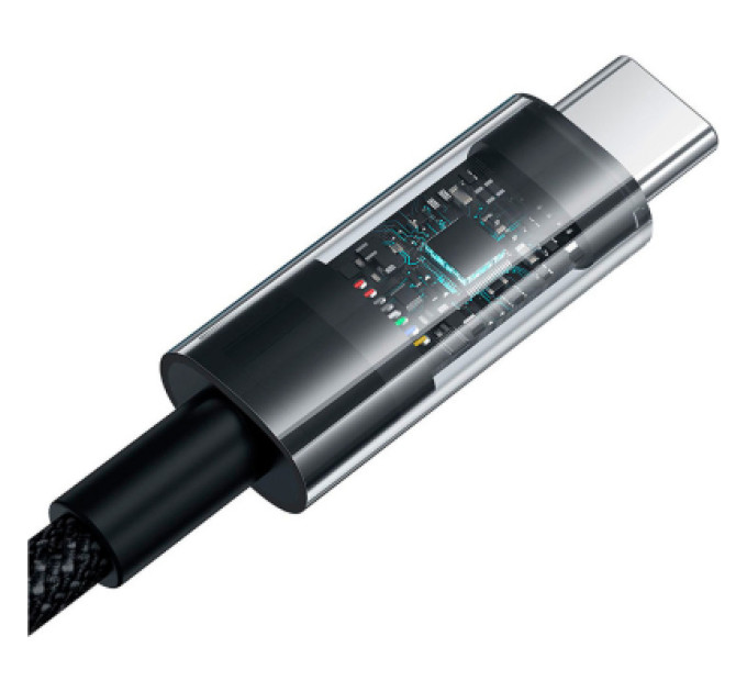 Baseus Дата кабель USB-C to USB-C 2.0m 100W (20V/5A) black Baseus (P10373000111-01)