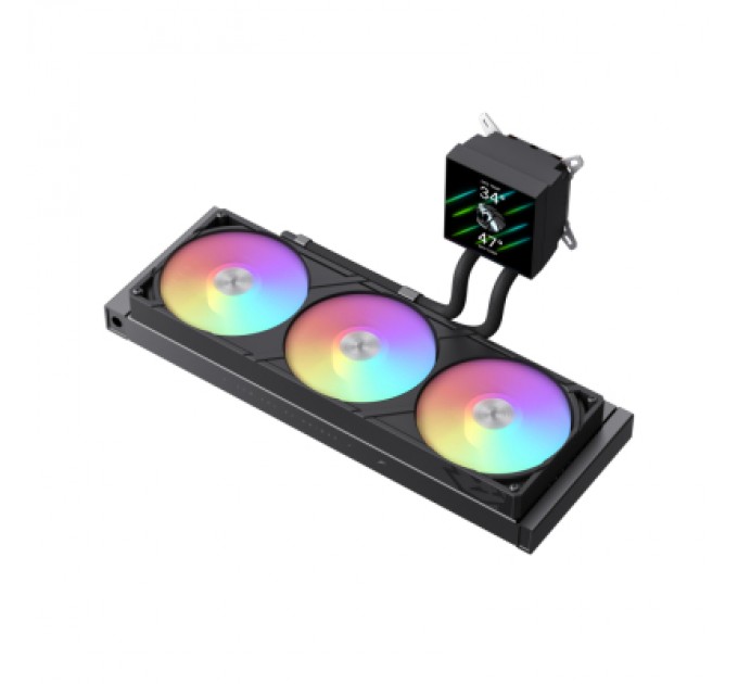 Система рідинного охолодження Gamemax GLACIER 360 LCD BK