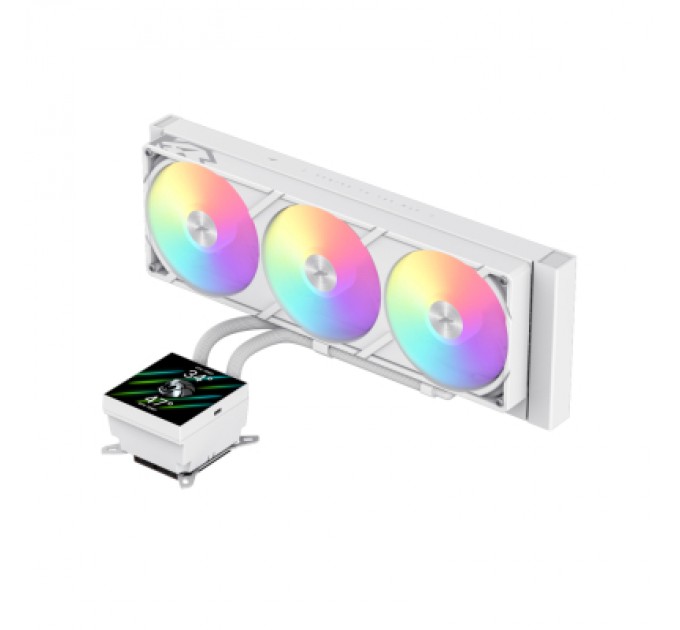 Система рідинного охолодження Gamemax GLACIER 360 LCD WH