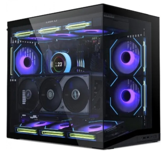 Корпус для ПК Lian Li O11 Dynamic Mini V2, Black (G99.O11DMIV2X.00)