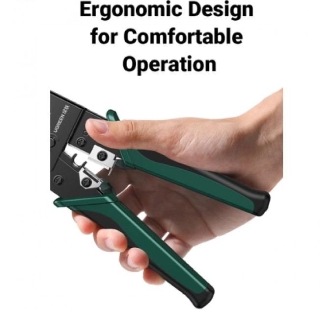 Інструмент Ugreen Обтискні кліщі NW136 Multifunctional Clamp Green (70683)