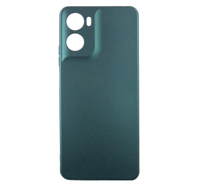 Чохол до мобільного телефона Dengos Motorola G06 Soft+glass Green (DG-KM-180)