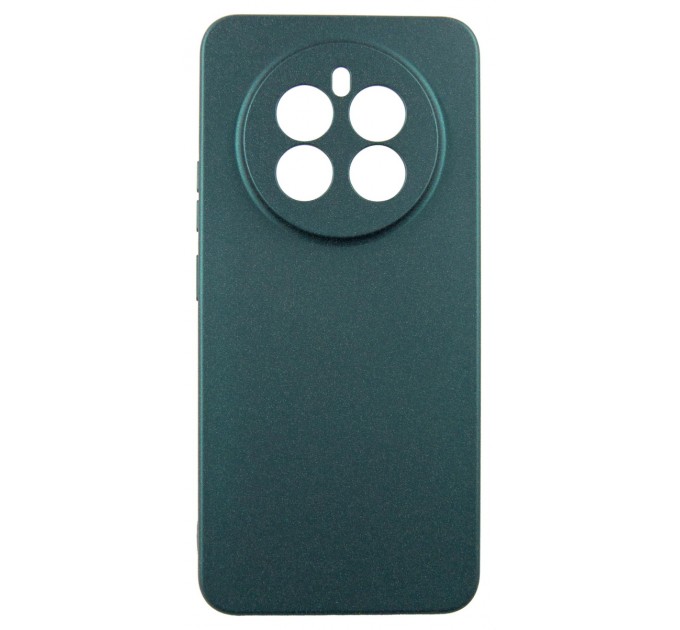 Чохол до мобільного телефона Dengos Realme 12 4G/5G Soft+glass Green (DG-KM-184)